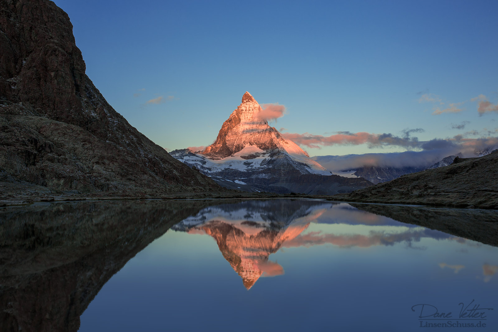 Matterhorn am frühen Morgen